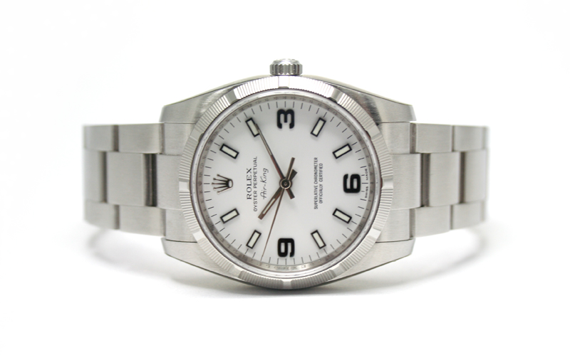 Air-King-White-Rolex-Copy-Watches