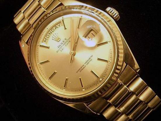 Replica Rolex Gold Watches