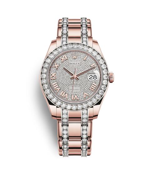 The wonderful fake Rolex Pearlmaster 39 86285 watches are worth for ladies.