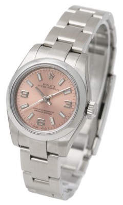 The sturdy fake Rolex Oyster Perpetual 26 176200 watches are made from Oystersteel.