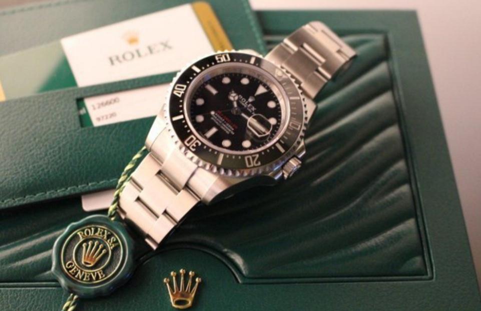 The sturdy fake Rolex Sea-Dweller 126600 watches are made from Oystersteel.